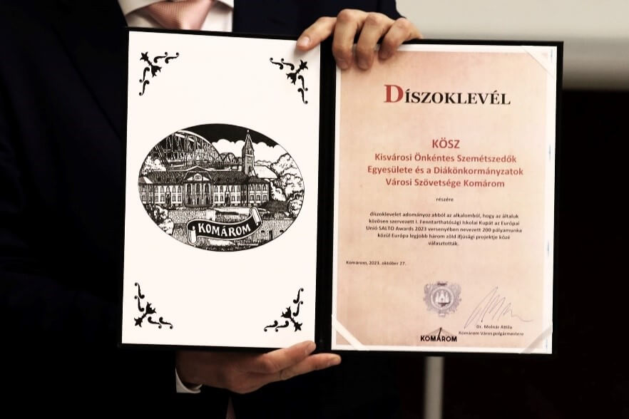 KÖSZ, hogy újrahasznosítod!