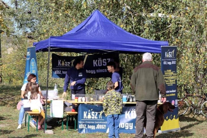 KÖSZ-Stand a Rotary Club családi napján!