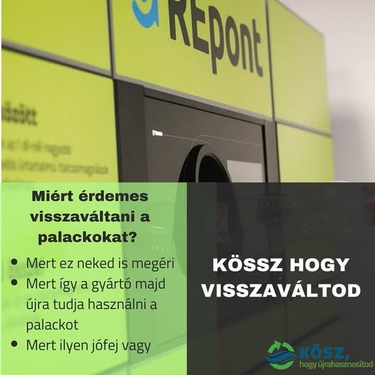 Tudtad, hogy a palackok már csaknem 75%-át visszaváltják, újrahasznosítják?
