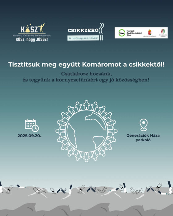 Csikkzero Csikkszedő Akció Komáromban!